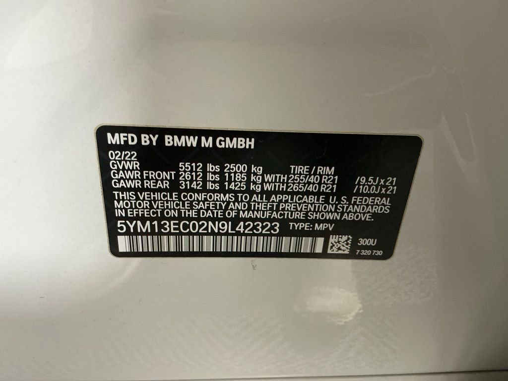 Used 2022 BMW X3 M w/ Competition Package image 22