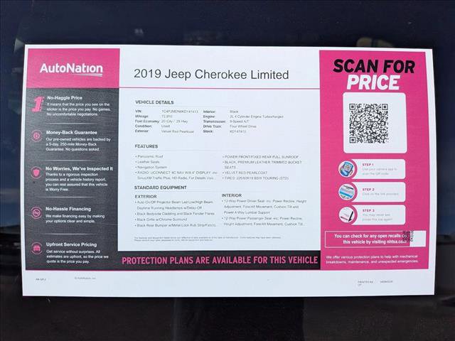 Used 2019 Jeep Cherokee Limited image 24