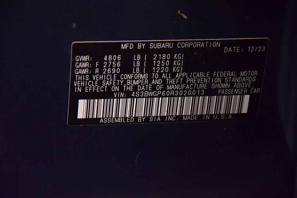 Used 2024 Subaru Legacy Touring XT AWD/4WD image 14