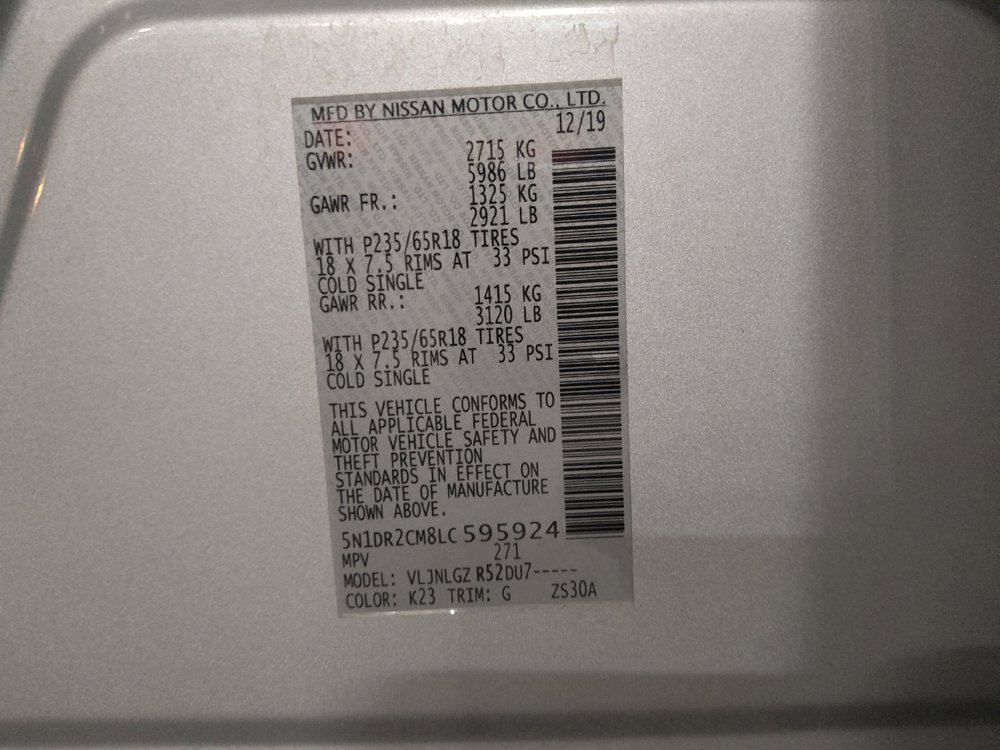 Used 2020 Nissan Pathfinder SL AWD/4WD image 33