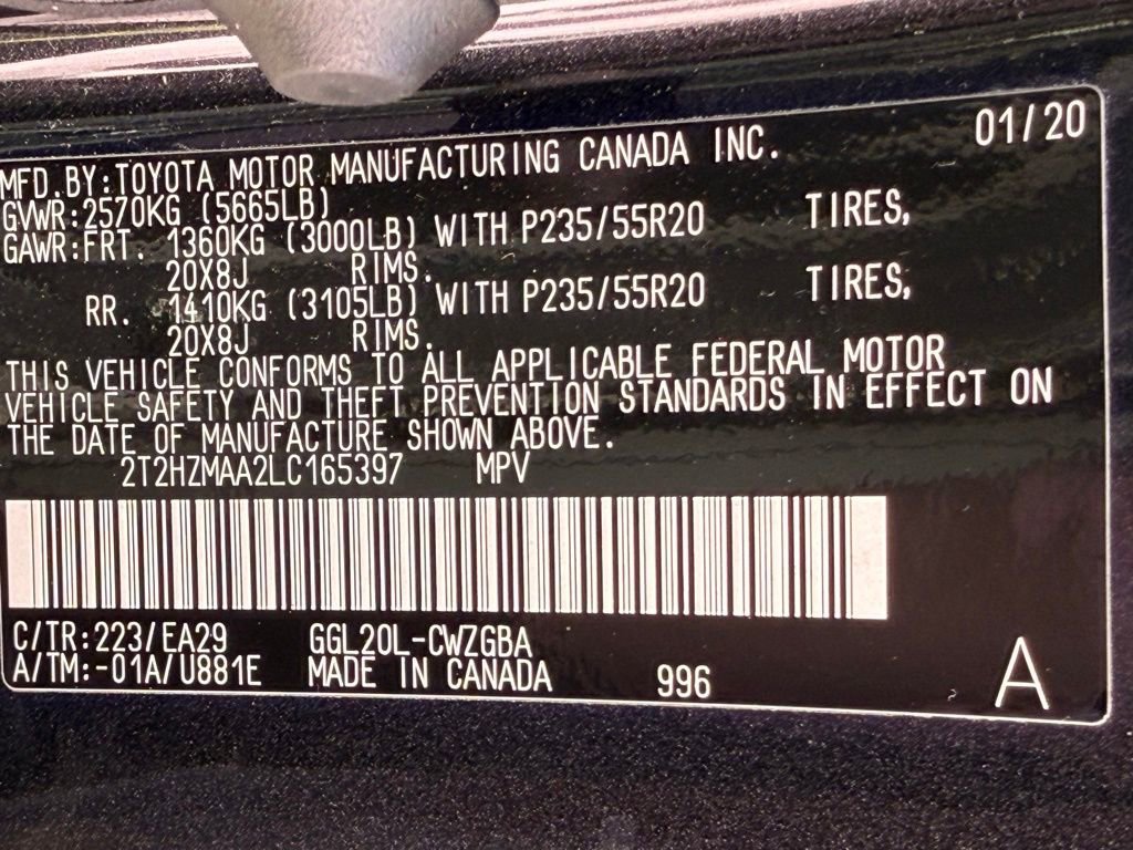 Used 2020 Lexus RX 350 FWD w/ Premium Package image 51