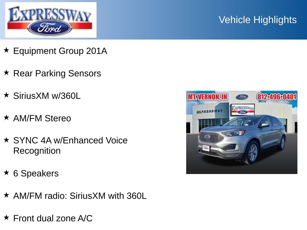 Used 2024 Ford Edge SEL image 2