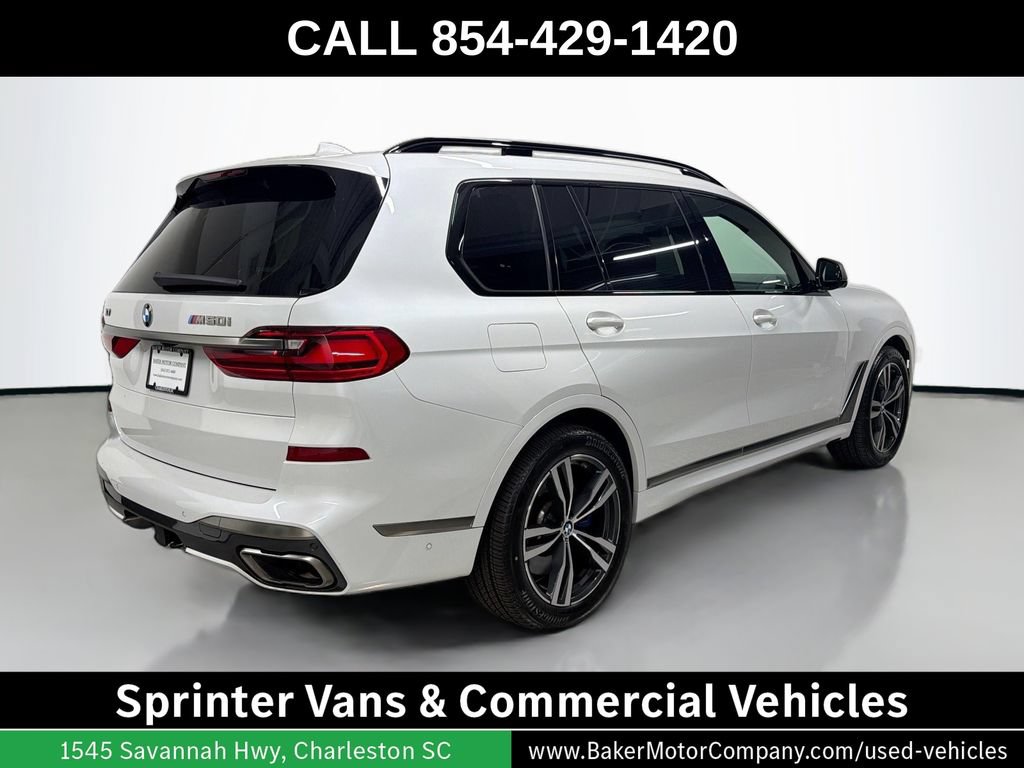 Used 2020 BMW X7 M50i w/ Luxury Seating Package AWD/4WD image 9