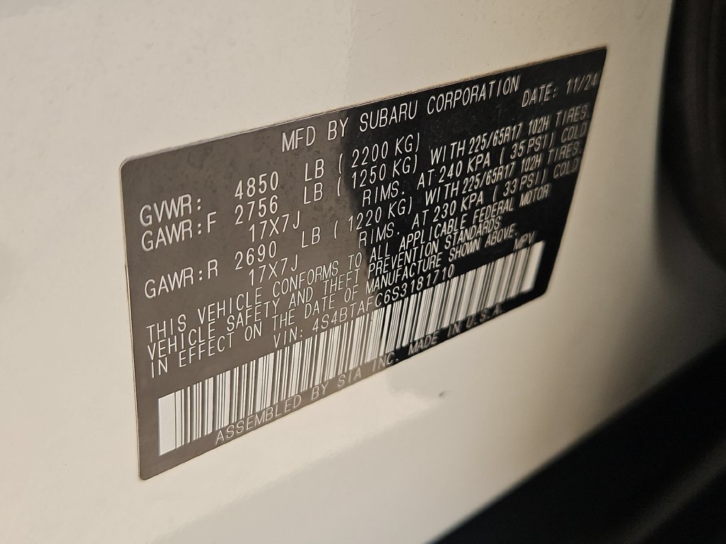 Used 2025 Subaru Outback Premium AWD/4WD image 36