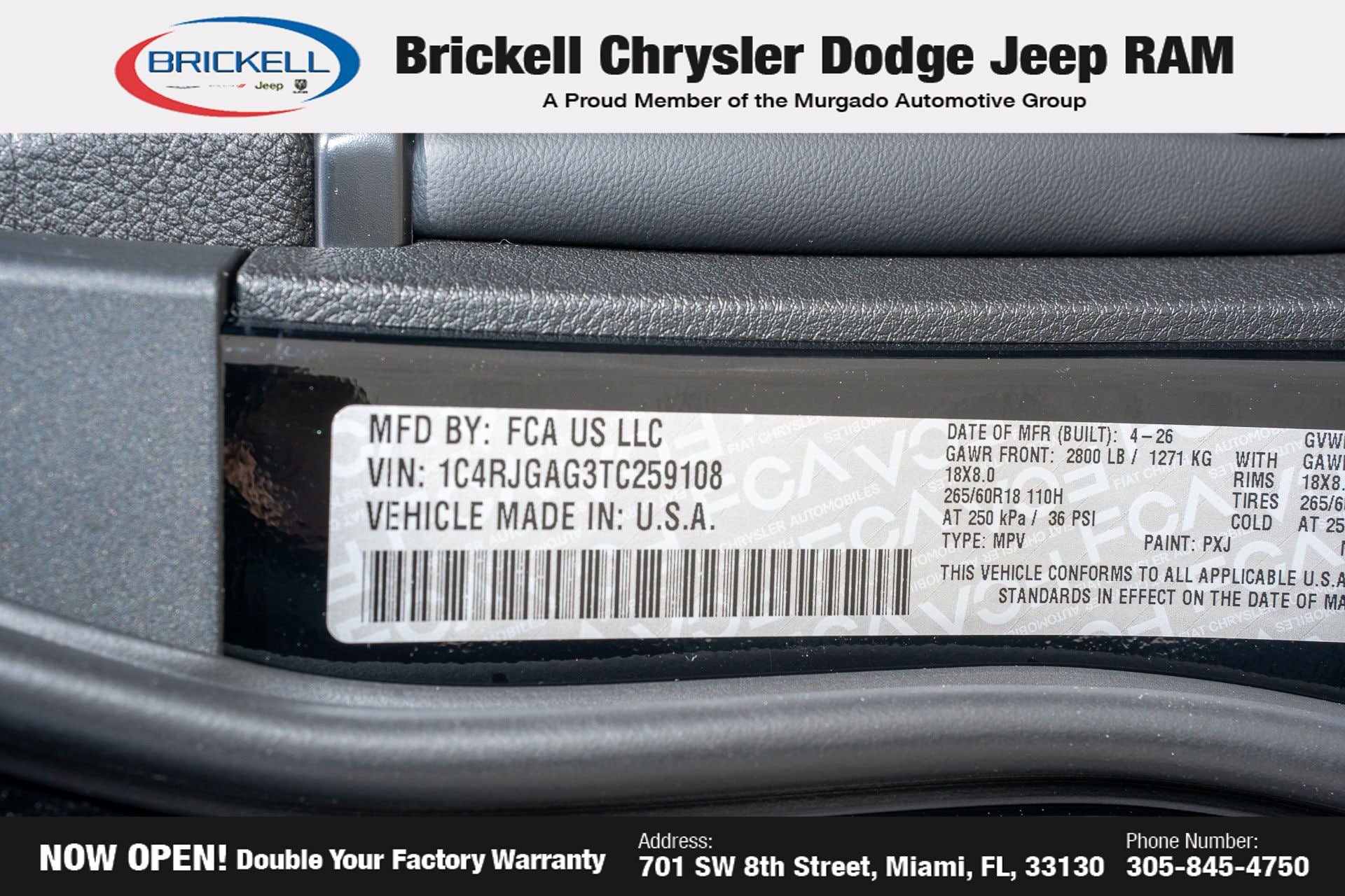 New 2026 Jeep Grand Cherokee Laredo RWD image 36