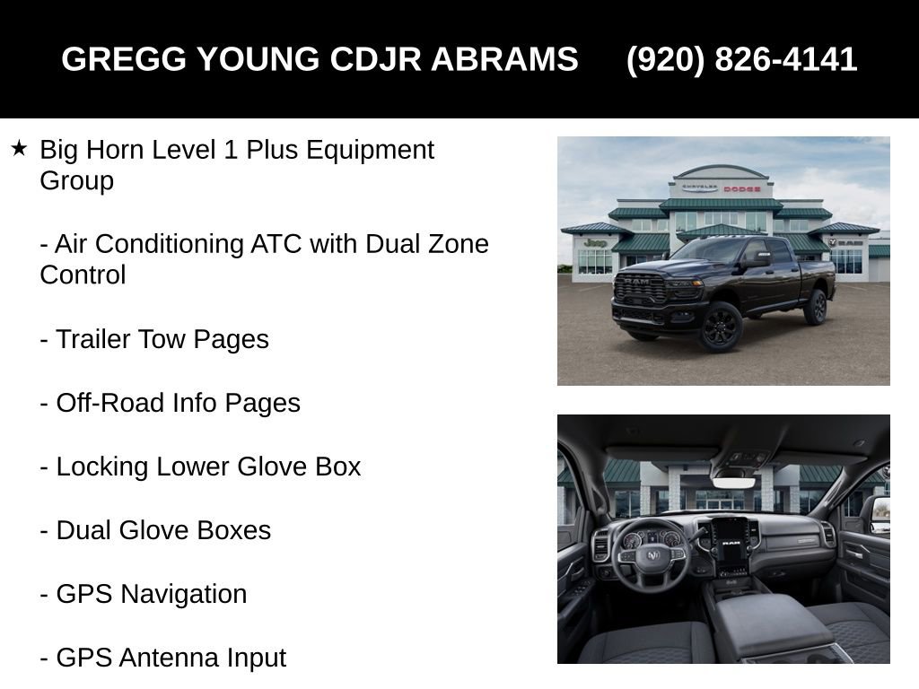 New 2026 RAM 2500 Big Horn image 13