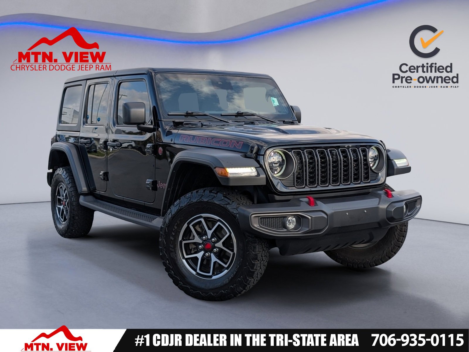 Certified 2024 Jeep Wrangler Unlimited Rubicon w/ Technology Group
