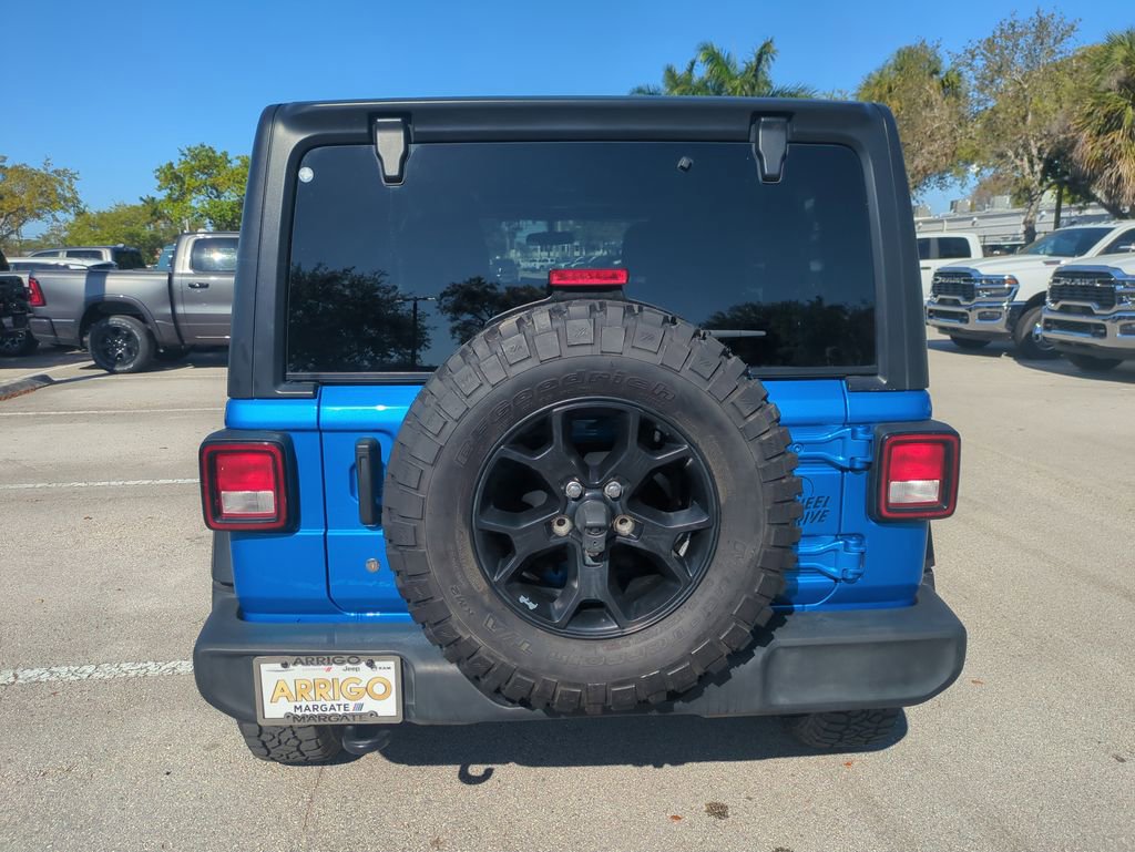 Used 2022 Jeep Wrangler Unlimited Sport image 7
