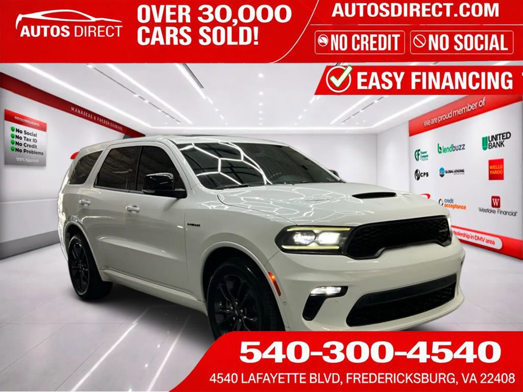 Used 2021 Dodge Durango R/T w/ Blacktop Package