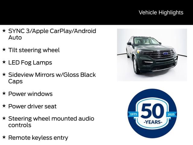 Certified 2023 Ford Explorer XLT w/ Equipment Group 202A image 26
