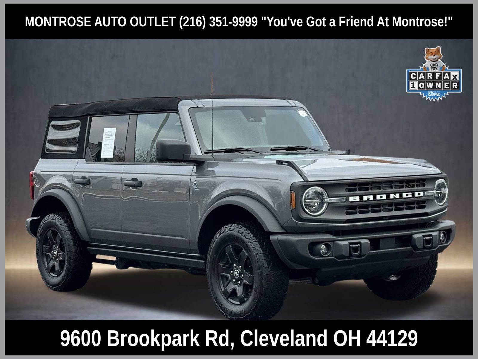 Used 2023 Ford Bronco Black Diamond image 1