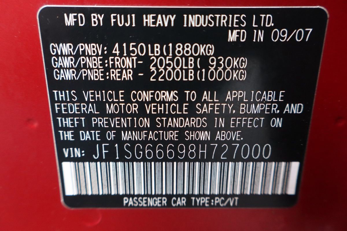 Used 2008 Subaru Forester Sports 2.5X image 42