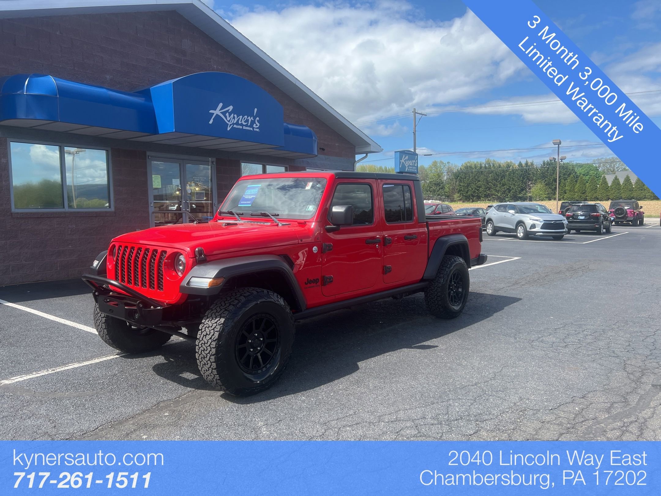 Used 2020 Jeep Gladiator Sport w/ Quick Order Package 24S AWD/4WD image 1