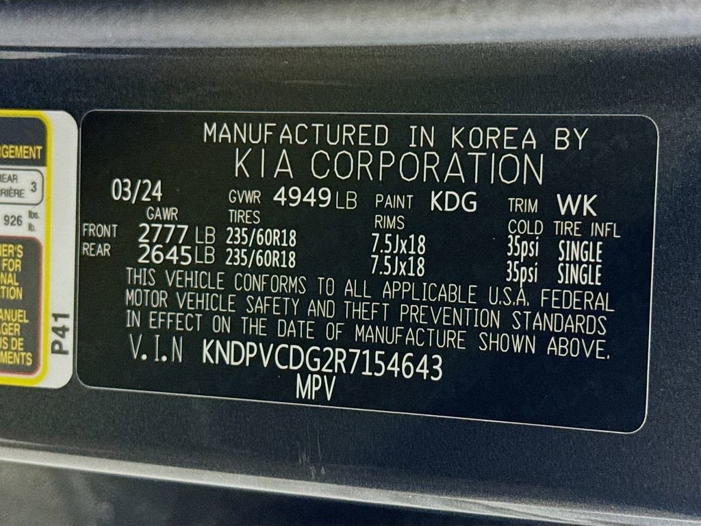 Used 2024 Kia Sportage EX w/ EX Premium Package image 37