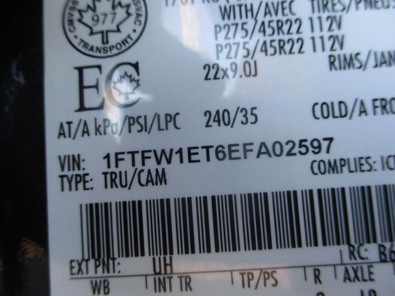 Used 2014 Ford F150 Limited image 36