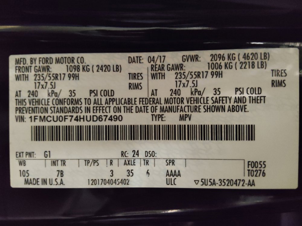 Used 2017 Ford Escape S FWD image 33