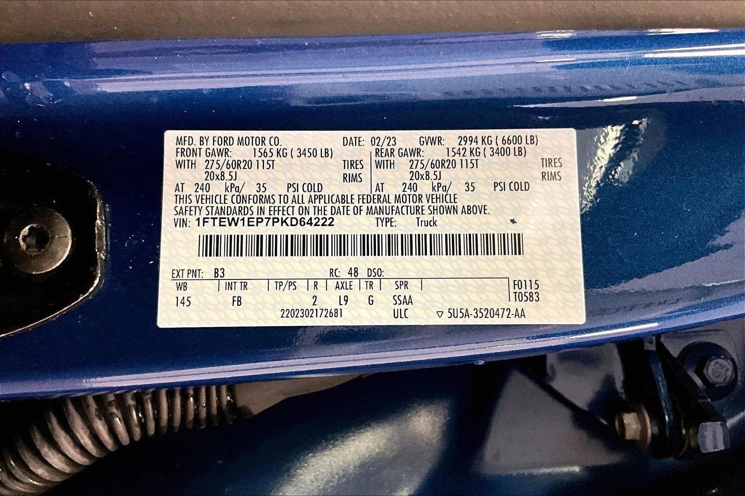 Certified 2023 Ford F150 XLT w/ Equipment Group 302A High image 33