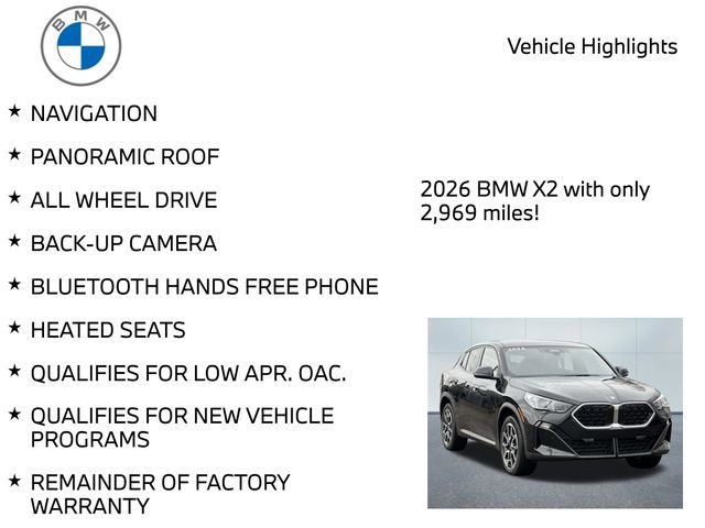 Used 2026 BMW X2 xDrive28i image 8
