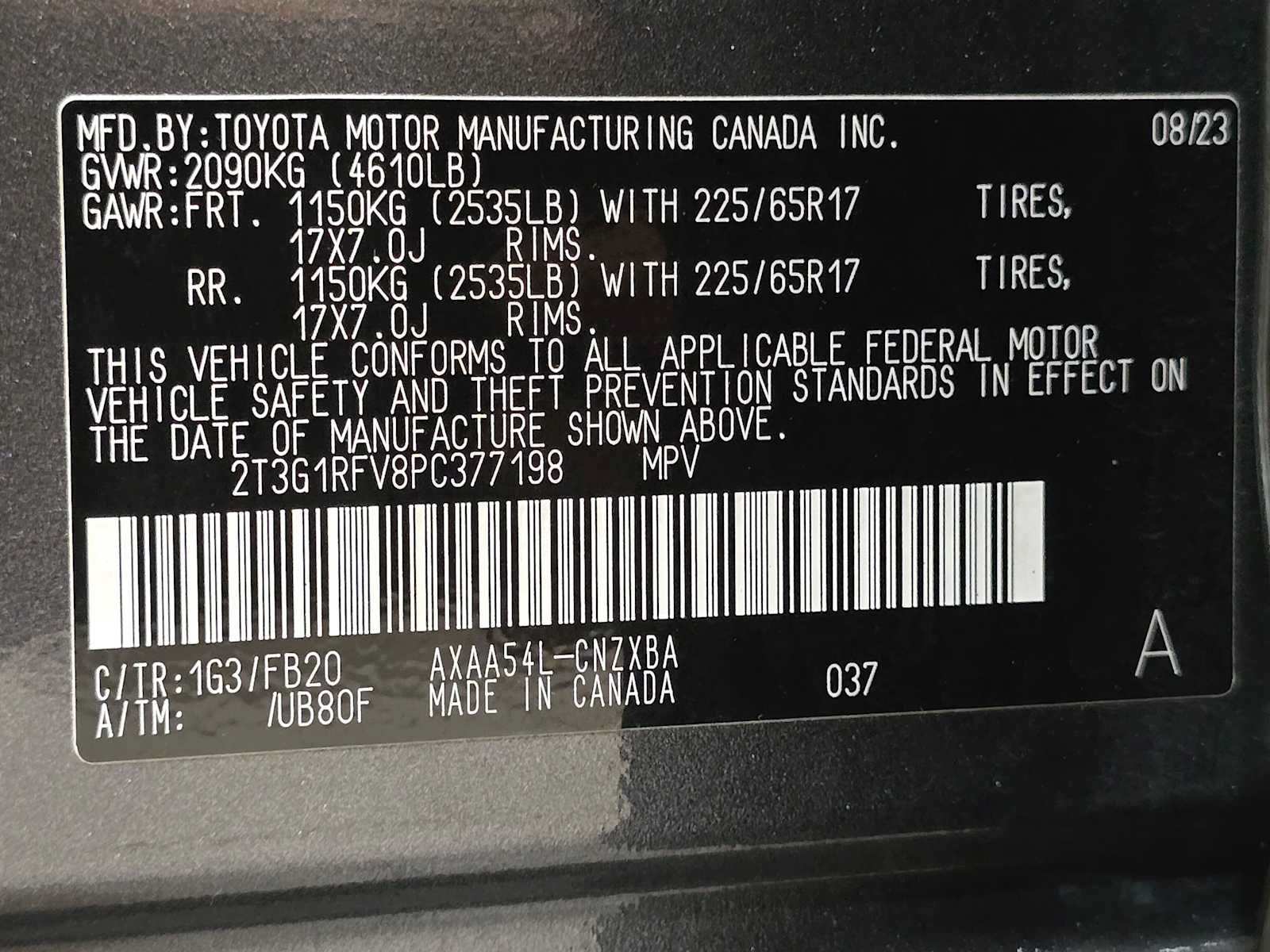 Certified 2023 Toyota RAV4 LE AWD/4WD image 30