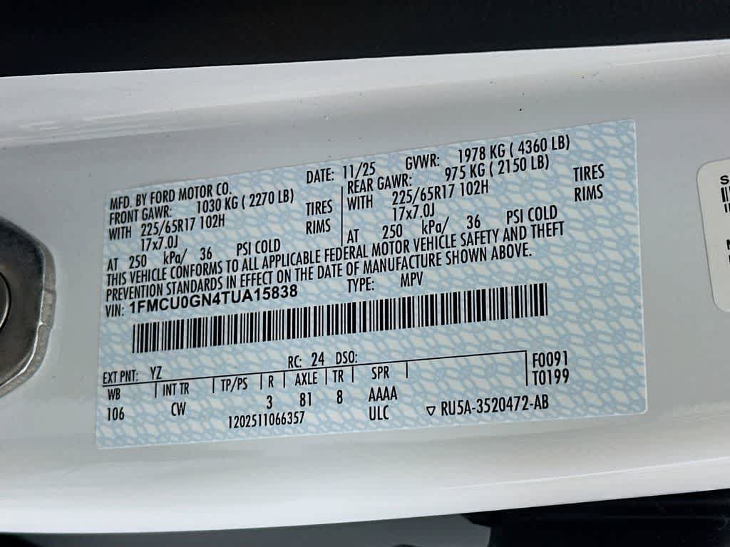 New 2026 Ford Escape Active FWD image 23