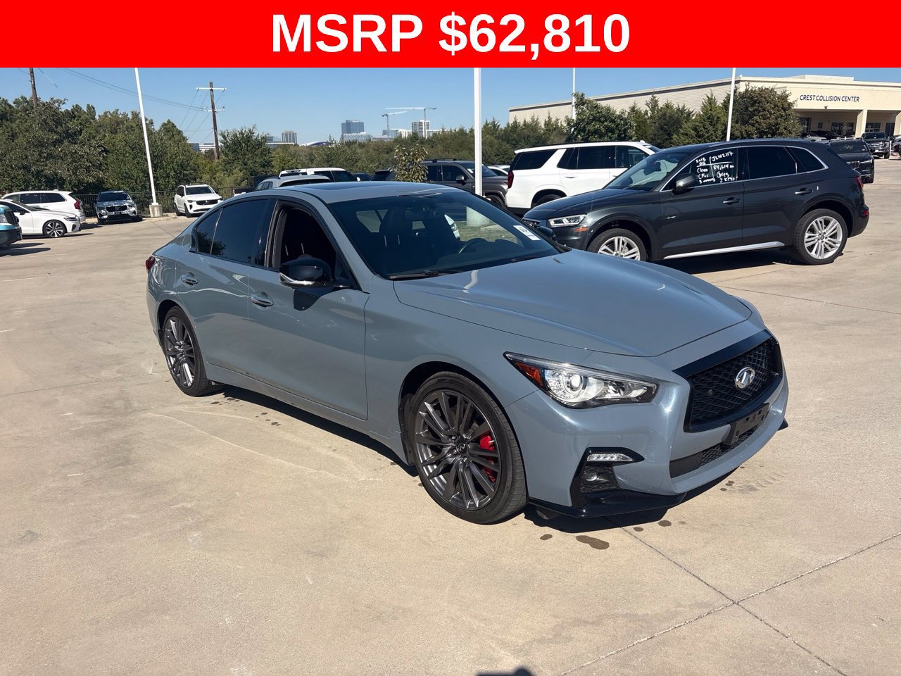 Used 2024 INFINITI Q50 Red Sport 400 AWD/4WD image 4