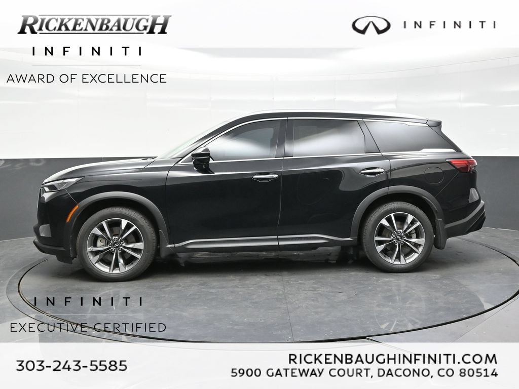 Certified 2023 INFINITI QX60 Luxe w/ Vision Package AWD/4WD image 3