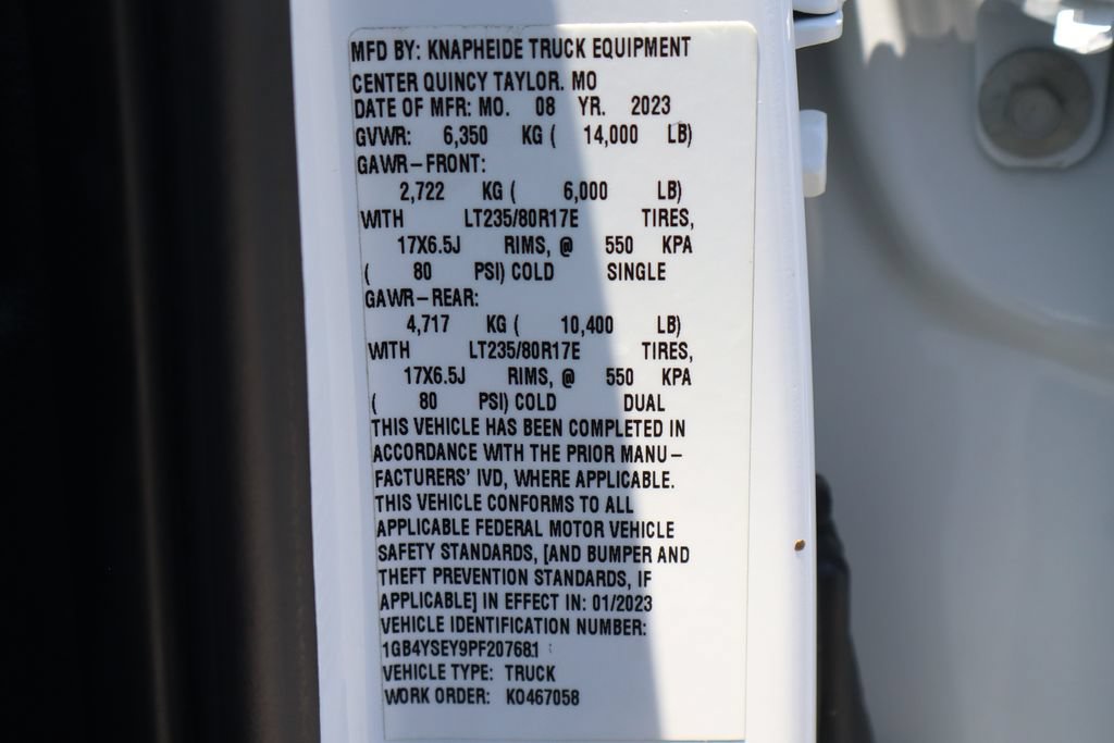 Used 2023 Chevrolet Silverado 3500 W/T w/ WT Fleet Convenience Package AWD/4WD image 59