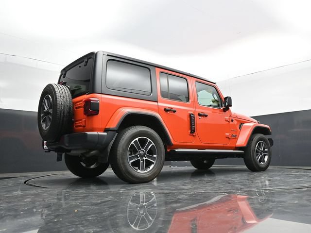 Used 2023 Jeep Wrangler Unlimited Sahara w/ LED Lighting Group AWD/4WD image 53