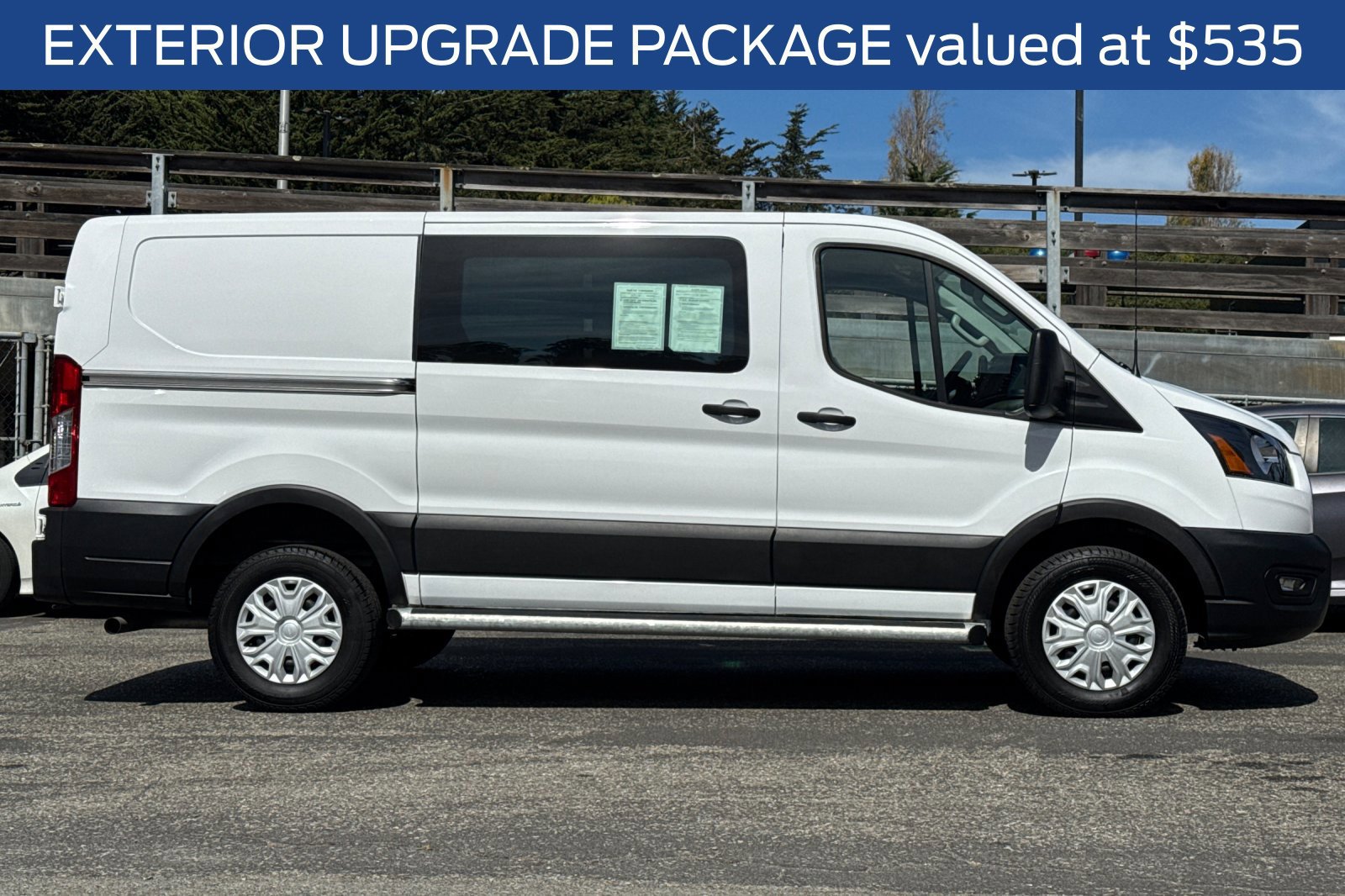 Certified 2025 Ford Transit 250 Low Roof w/ Exterior Upgrade Package RWD image 4