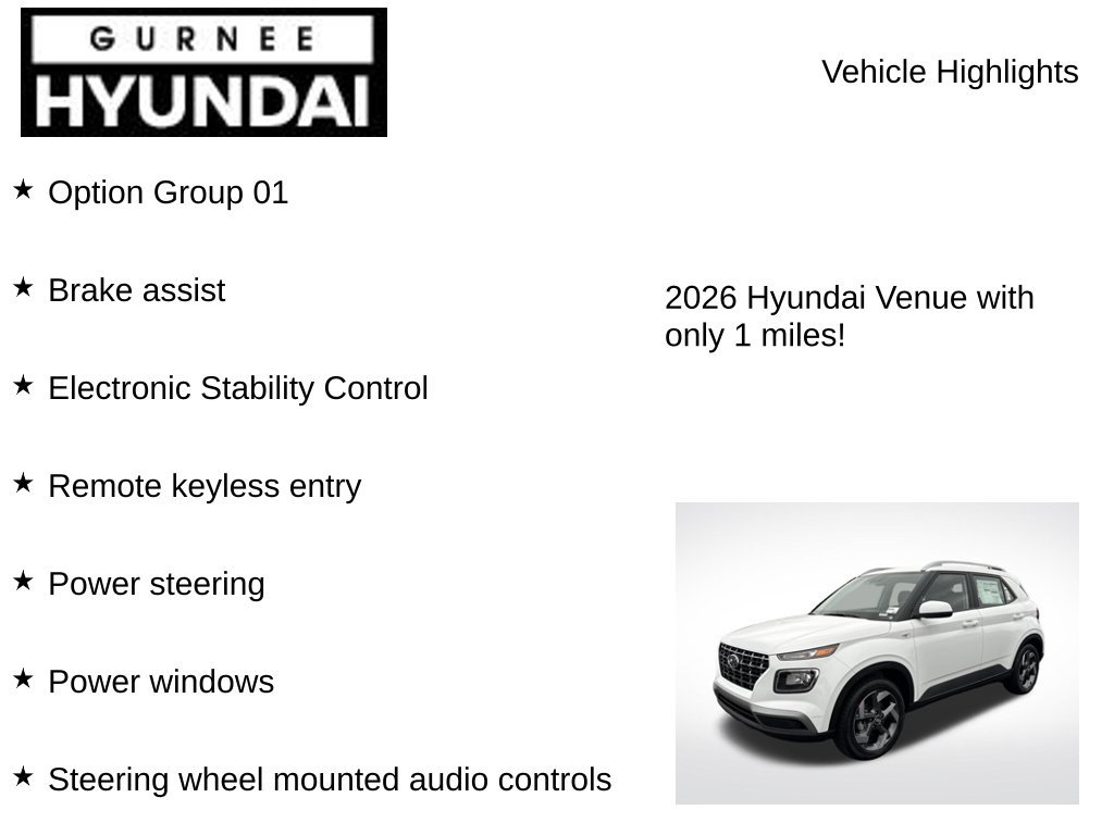 New 2026 Hyundai Venue SEL FWD image 7