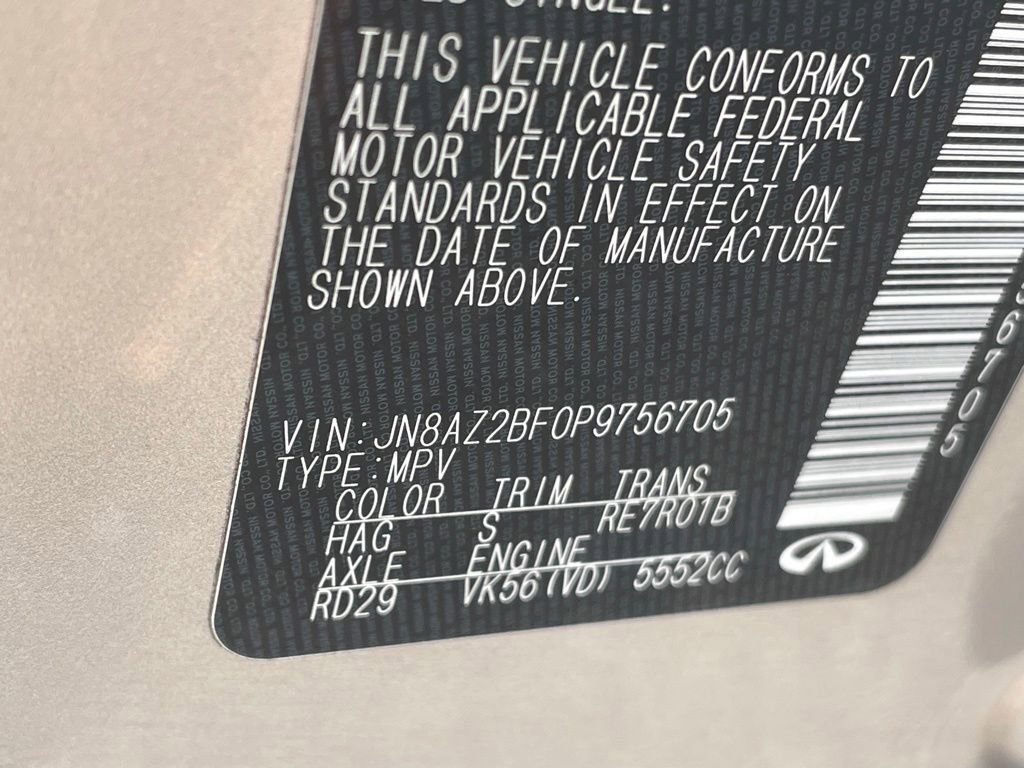 Used 2023 INFINITI QX80 Sensory w/ All-Season Package RWD image 35
