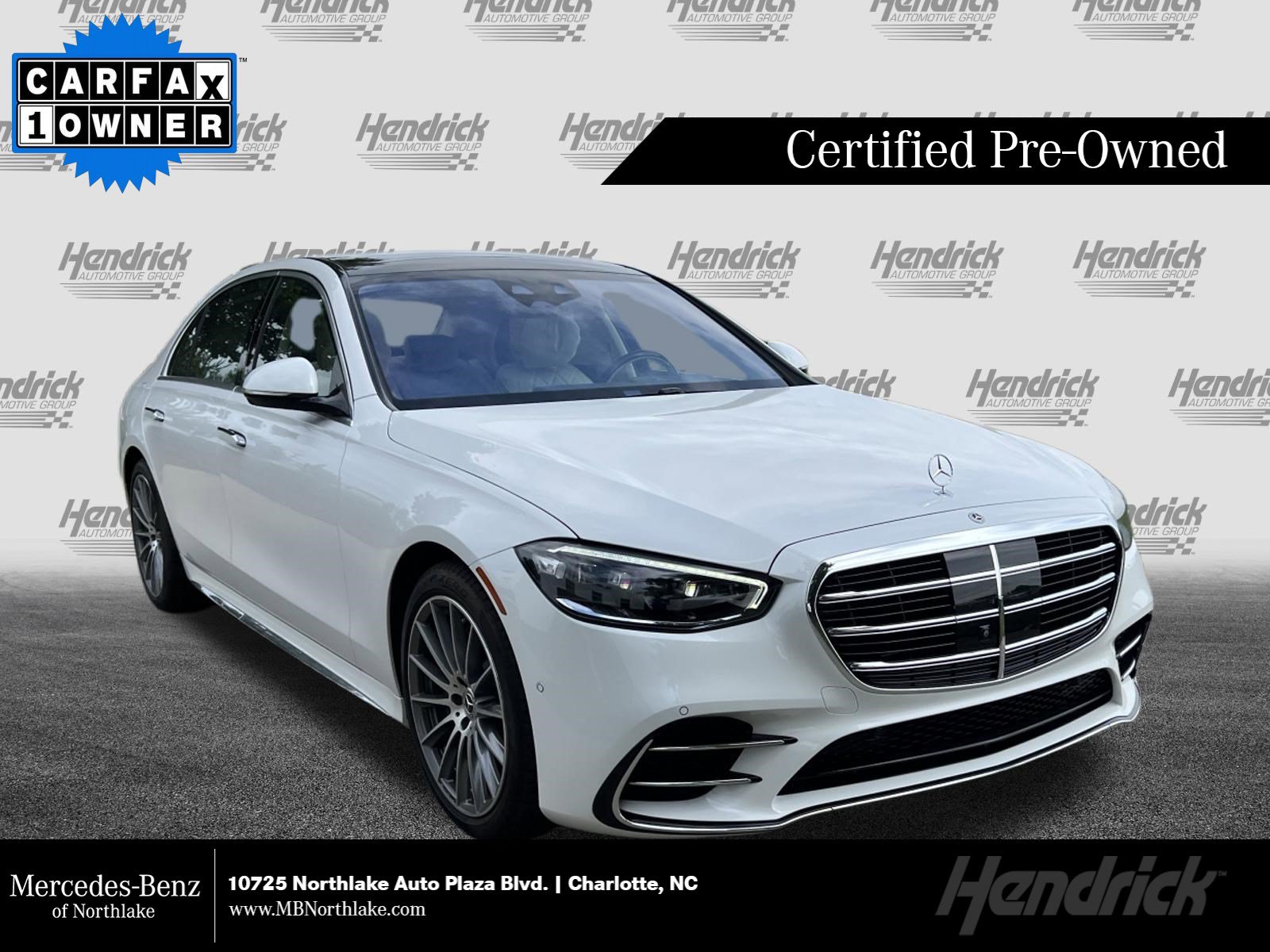 Certified 2025 Mercedes-Benz S 580 4MATIC Sedan
