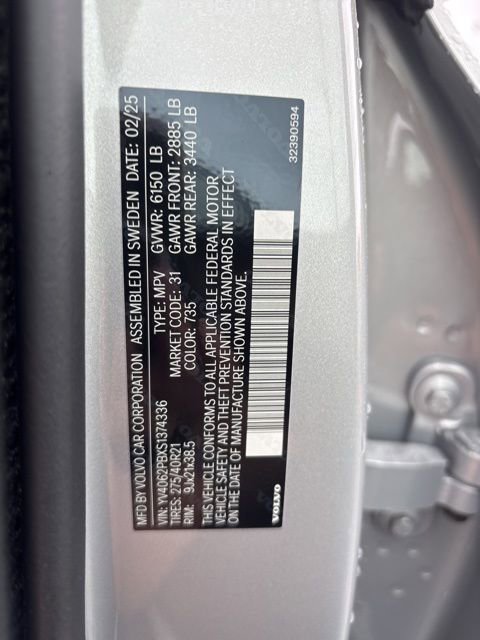 Used 2025 Volvo XC90 B6 Plus AWD/4WD image 30