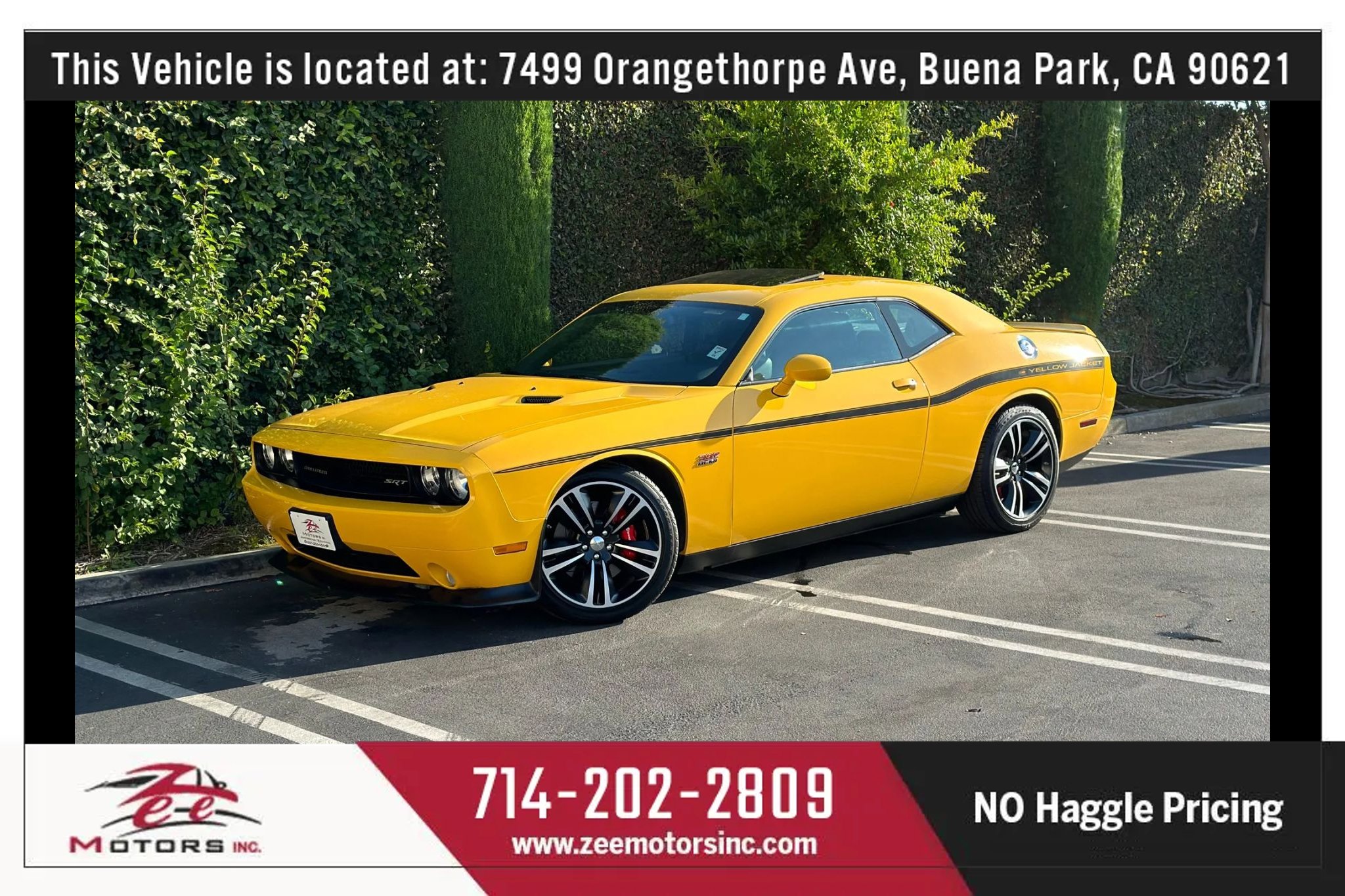 Used 2012 Dodge Challenger SRT8 Yellow Jacket w/ Premium Sound Group image 12