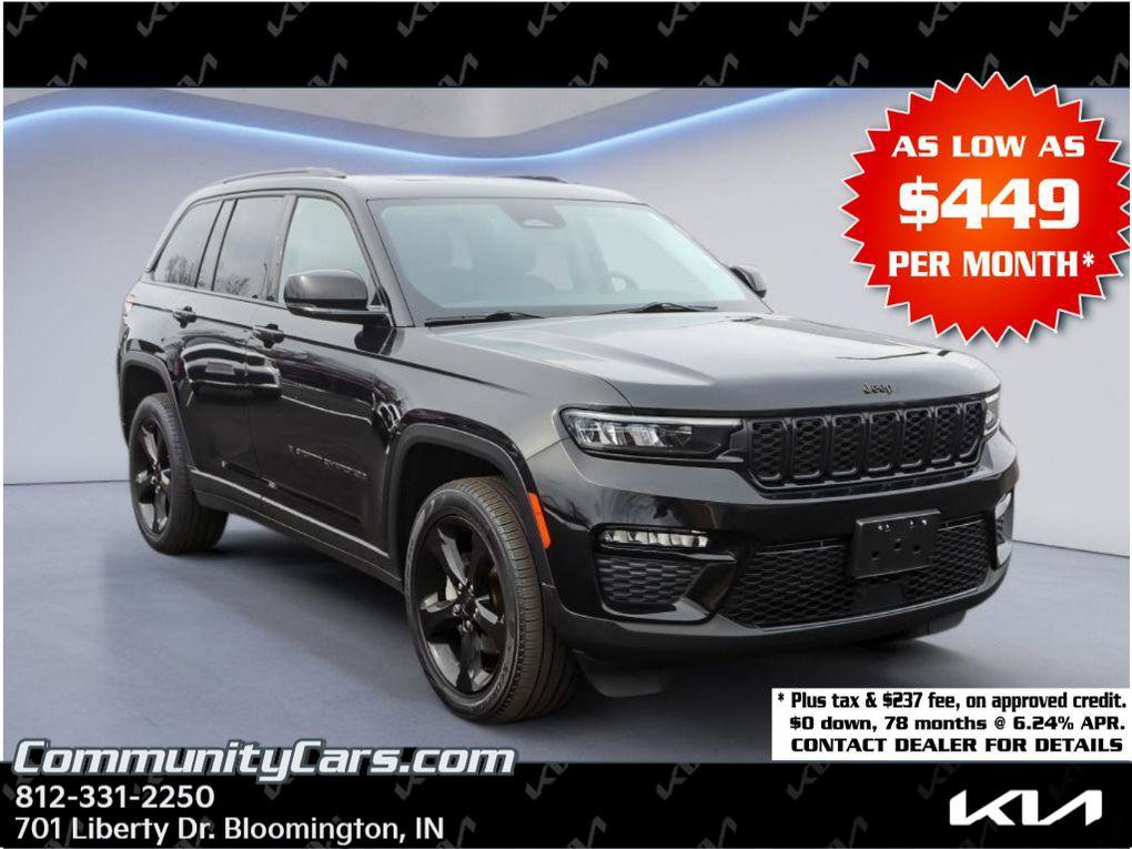 Used 2023 Jeep Grand Cherokee Limited w/ Black Appearance Package