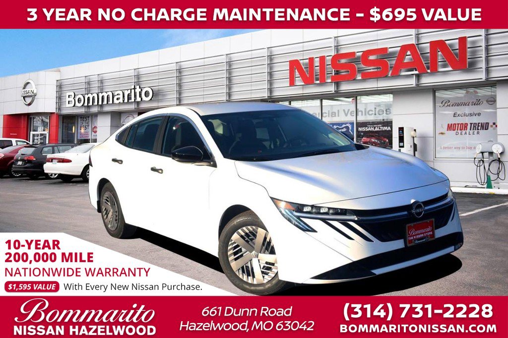 New 2026 Nissan Sentra S w/ Floor Mat Package