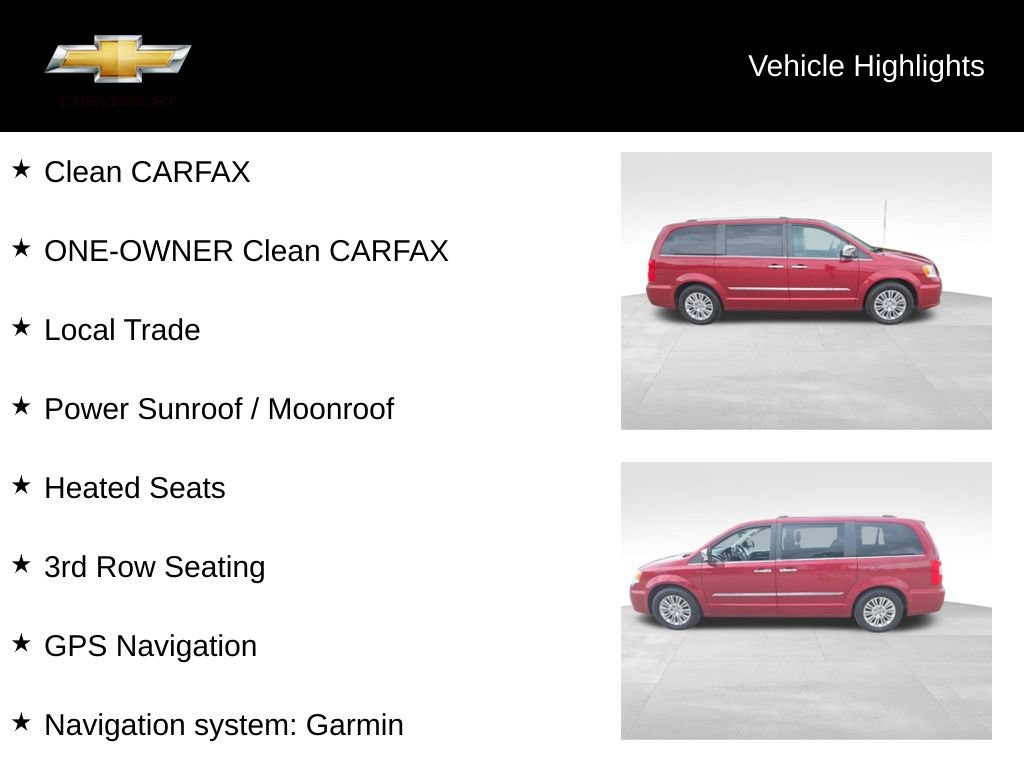 Used 2012 Chrysler Town & Country Limited w/ Luxury Group FWD image 17
