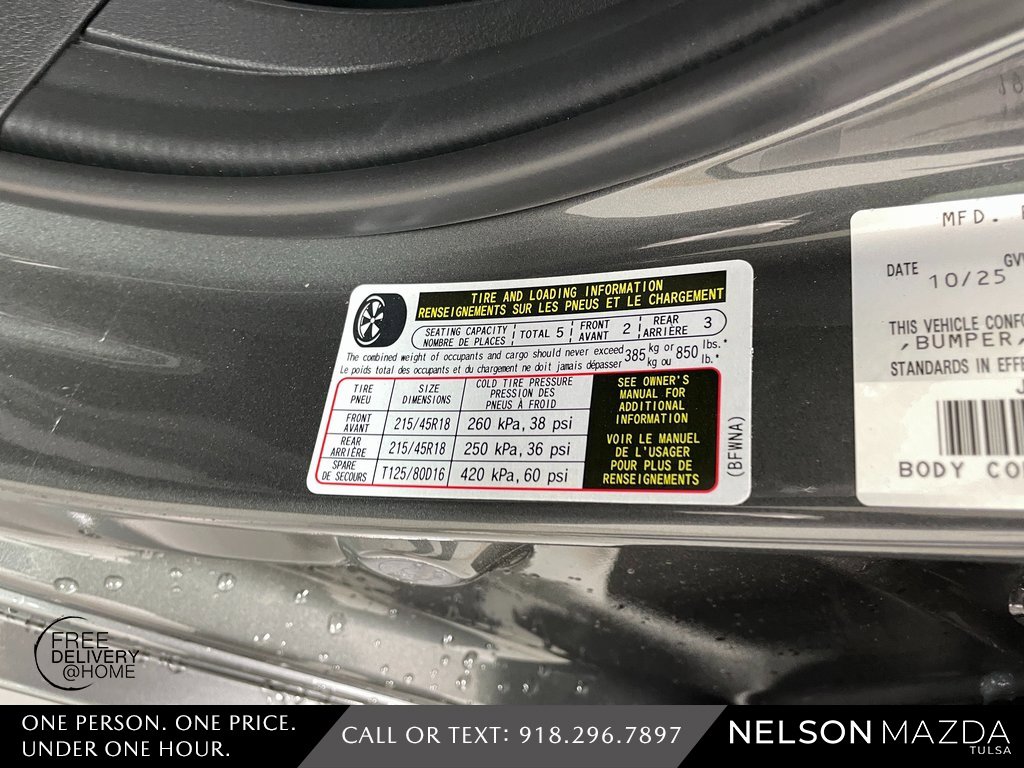 New 2026 MAZDA MAZDA3 Hatchback w/Premium Plus Pkg image 55