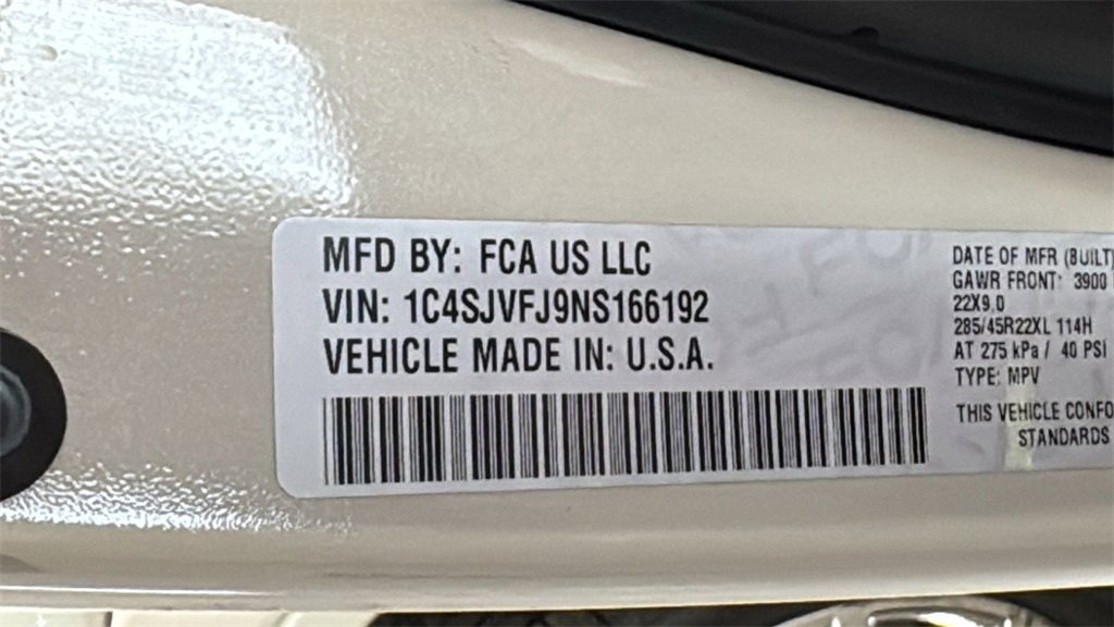 Used 2022 Jeep Grand Wagoneer Series II image 36