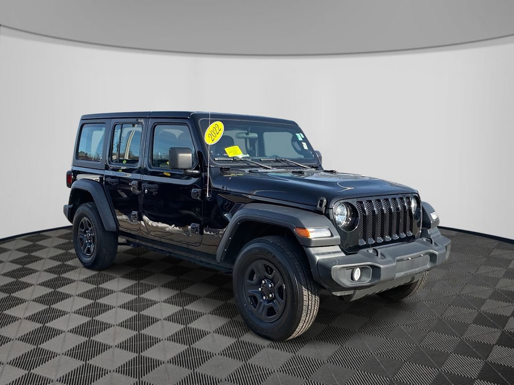 Used 2022 Jeep Wrangler Unlimited Sport image 3