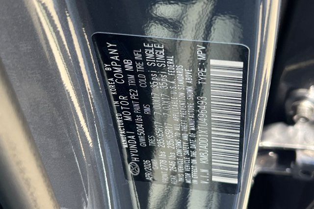 New 2026 Hyundai Tucson Blue SE AWD/4WD image 23