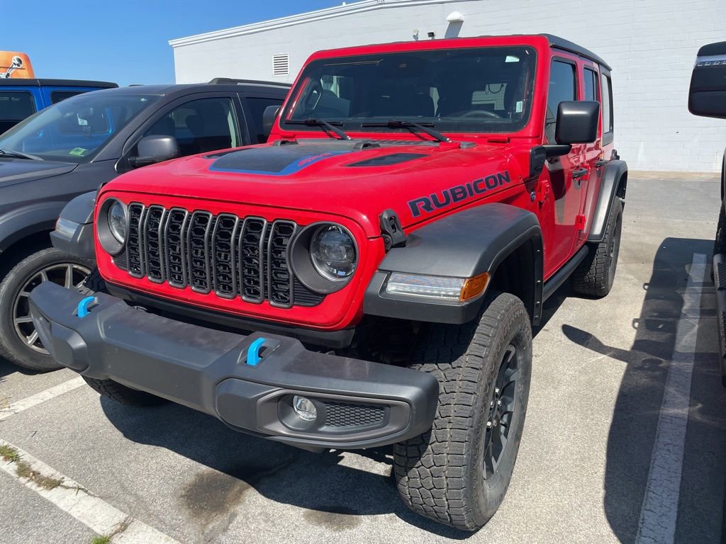 Certified 2024 Jeep Wrangler Unlimited Rubicon 4xe AWD/4WD image 1