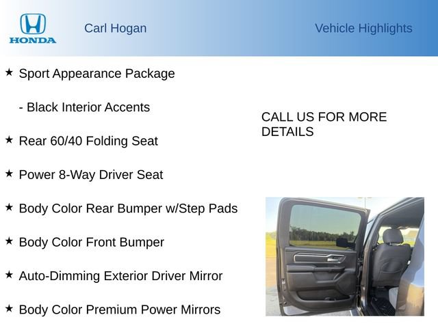 Used 2024 RAM 1500 Big Horn AWD/4WD image 17