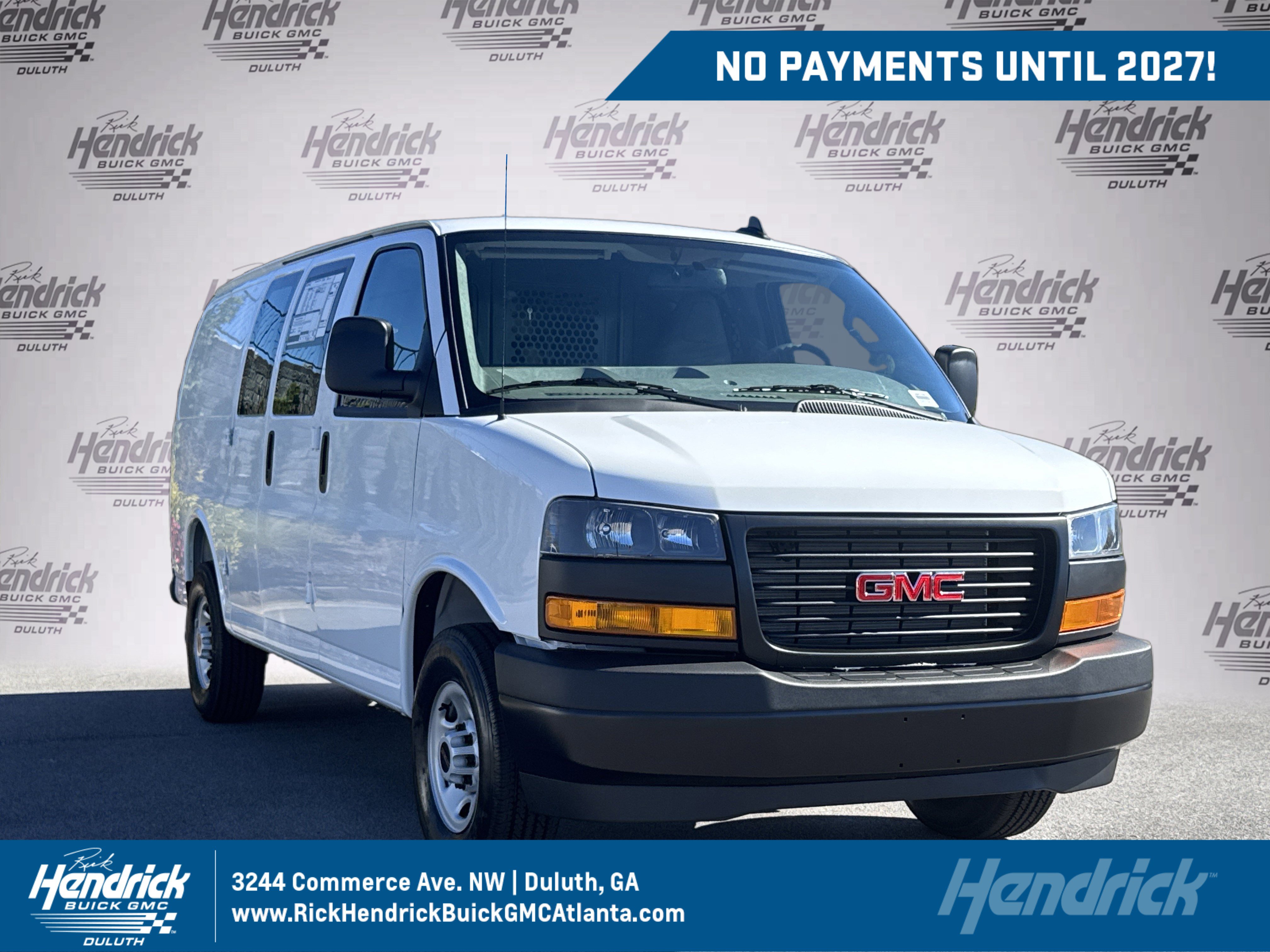 New 2025 GMC Savana 2500 w/ Driver Convenience Package