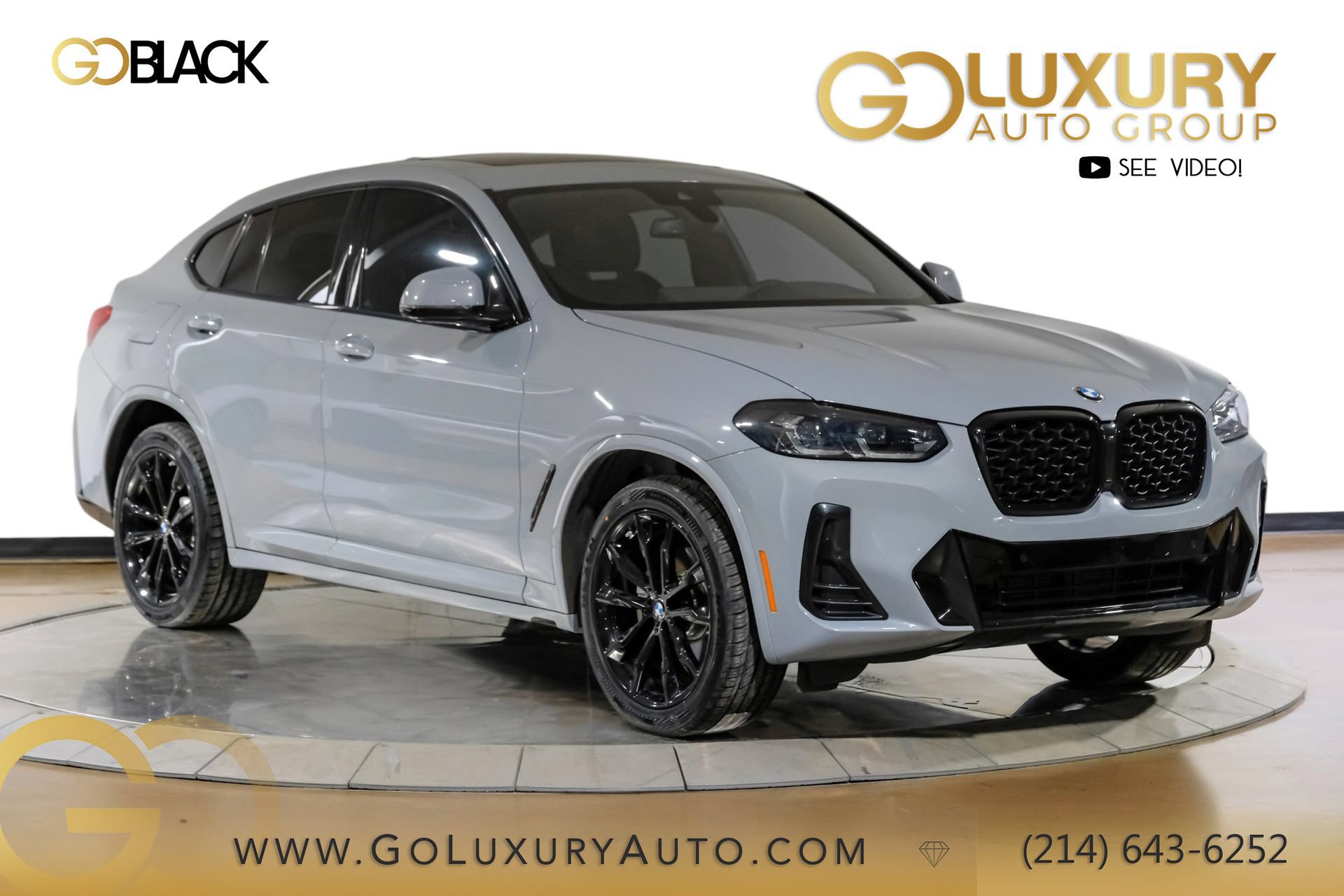 Used 2024 BMW X4 xDrive30i w/ M Sport Package AWD/4WD video 1