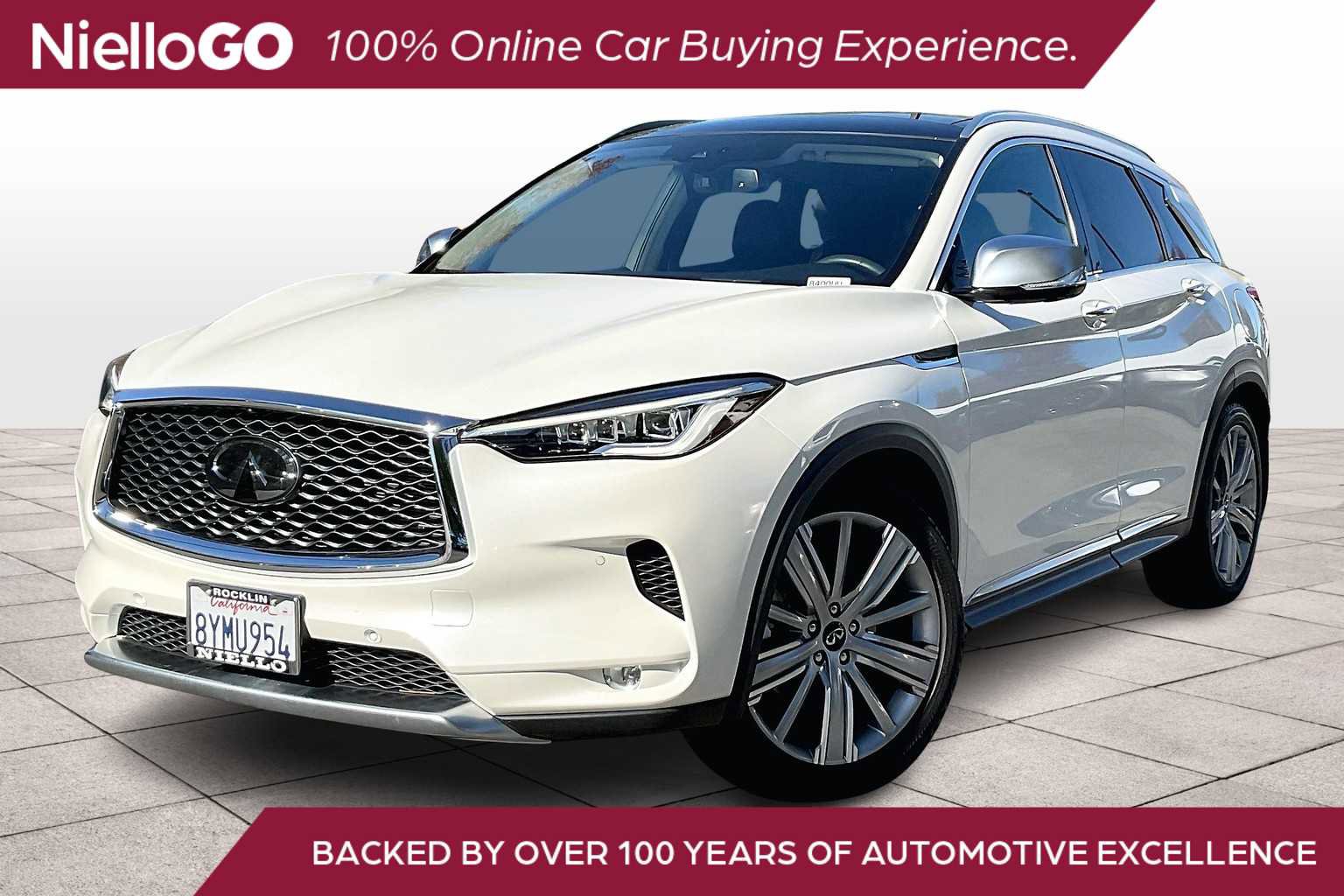 Used 2021 INFINITI QX50 Sensory w/ Accent Package