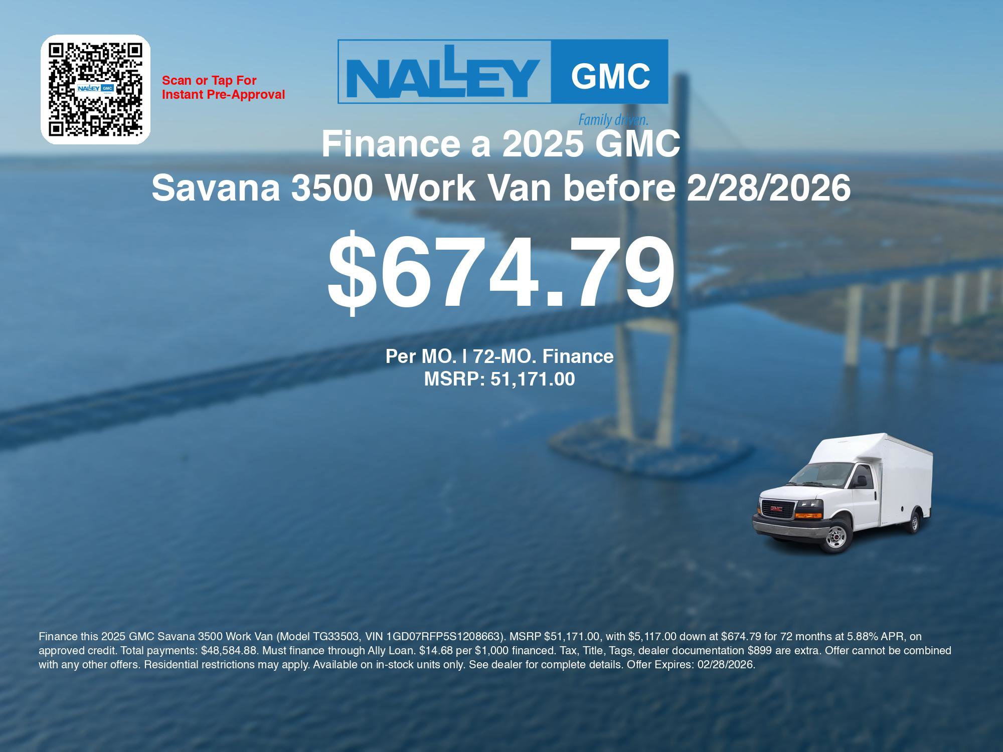 New 2025 GMC Savana 3500 BROWN w/ Power Convenience Package image 6