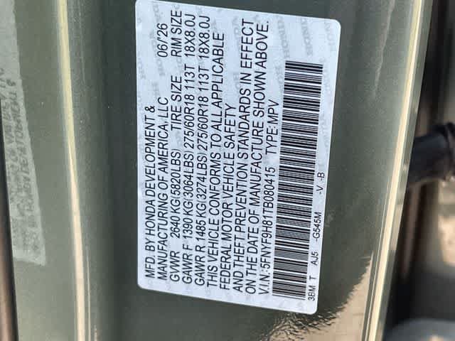 Certified 2026 Honda Passport TrailSport Elite image 22