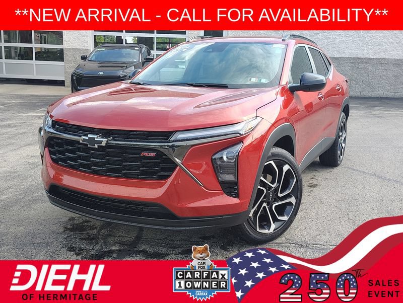 Certified 2024 Chevrolet Trax RS w/ Driver Confidence Package