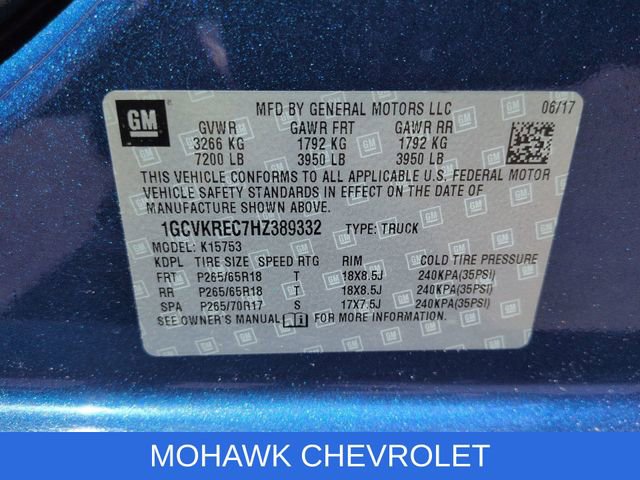 Used 2017 Chevrolet Silverado 1500 LT w/ All Star Edition AWD/4WD image 34